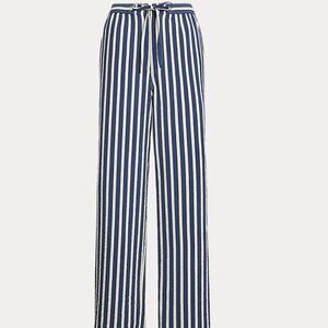 Polo Striped Blue and White Pants